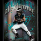 2025 Topps Chrome Saquon Barkley #ACT-3 All-Chrome Team Aqua Refractor #/199 Philadelphia Eagles