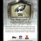 2025 Topps Chrome Terrell Owens #LOG-20 Legends of the Gridiron Yellow Refractor #/275 Philadelphia Eagles
