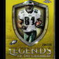 2025 Topps Chrome Terrell Owens #LOG-20 Legends of the Gridiron Yellow Refractor #/275 Philadelphia Eagles