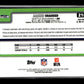 2025 Topps Chrome Rashid Shaheed #218 Yellow Wave Refractor #/275 Seattle Seahawks