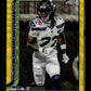 2025 Topps Chrome Rashid Shaheed #218 Yellow Wave Refractor #/275 Seattle Seahawks