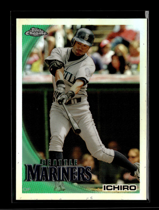 2010 Topps Chrome Ichiro Suzuki #38 Refractors Seattle Mariners