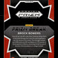 2024 Panini Prizm Draft Picks Brock Bowers #PB-BBS Prizm Break Orange Pulsar #/49 Georgia Bulldogs