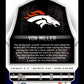 2018 Panini Certified Von Miller #15 Mirror Gold #/25 Denver Broncos