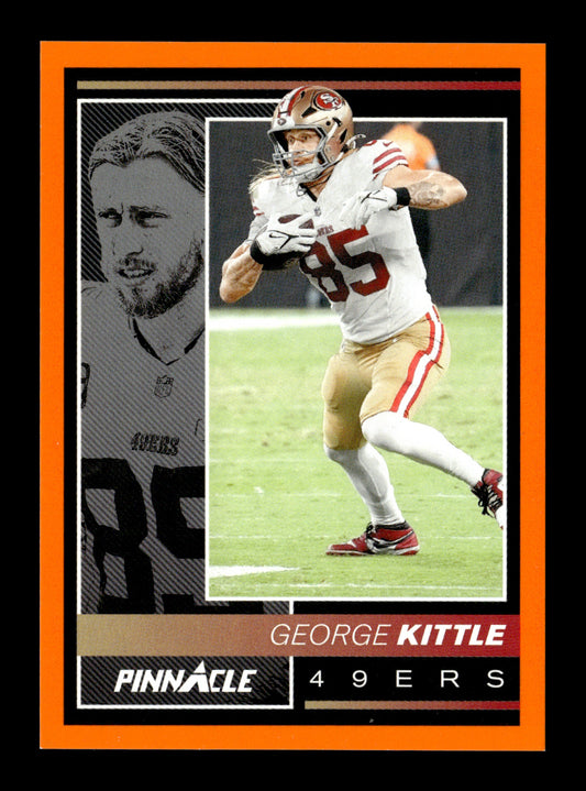 2024 Panini Encore George Kittle #174 Orange #/99 San Francisco 49ers