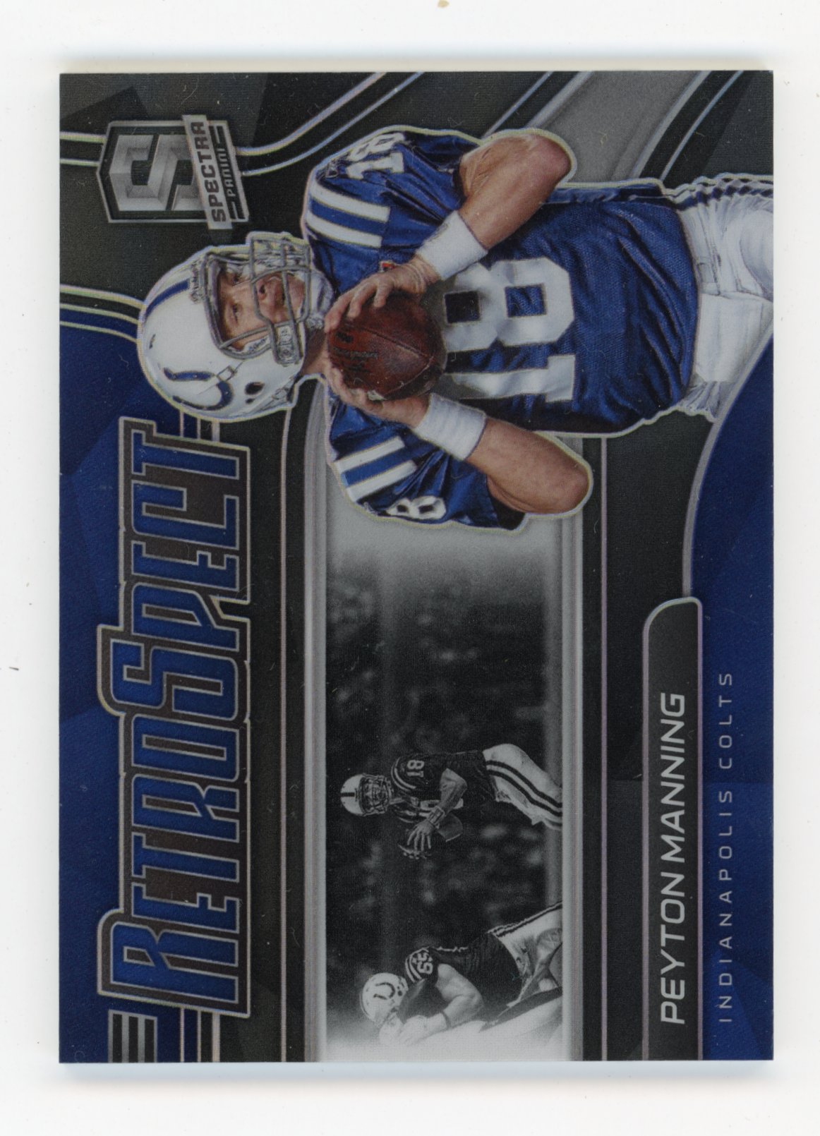 2021 Panini Spectra Peyton Manning #RS-PM RetroSpect #/149 Indianapolis Colts