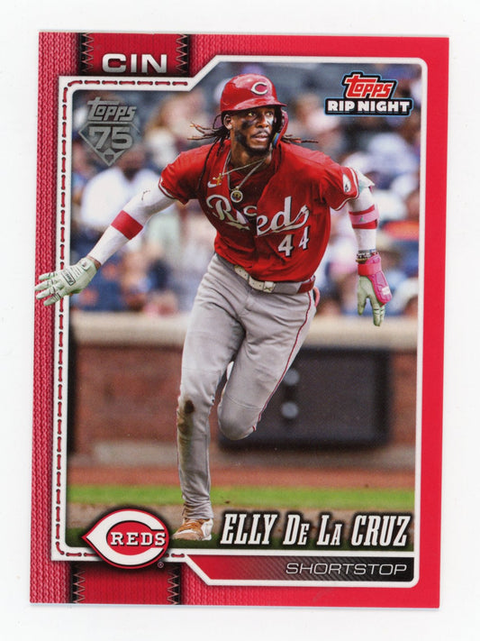 2026 Topps Rip Night Elly De La Cruz #BB17 Red Cincinnati Reds