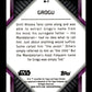 2023 Topps Chrome Star Wars Grogu #M-7 Monikers