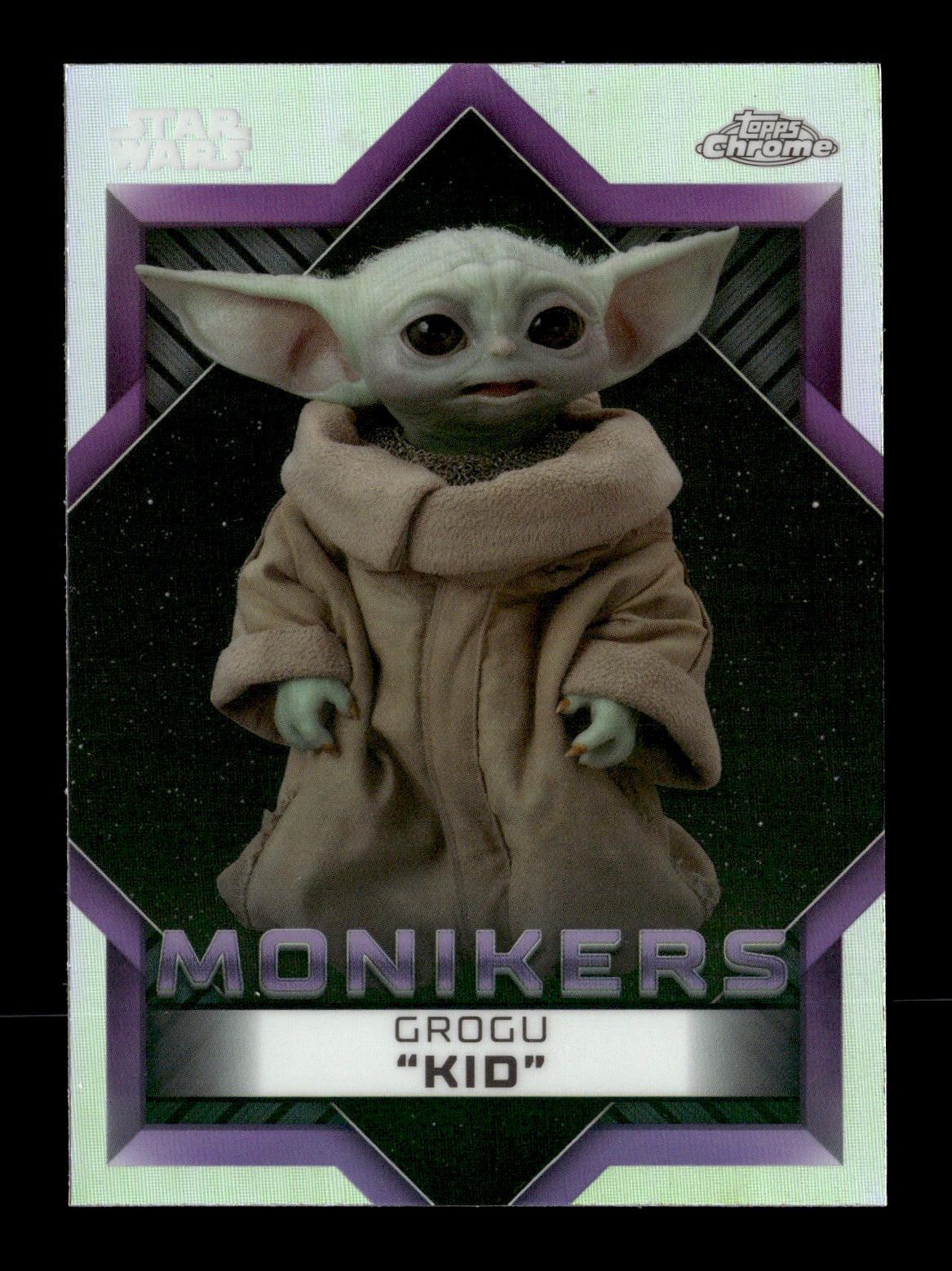 2023 Topps Chrome Star Wars Grogu #M-7 Monikers