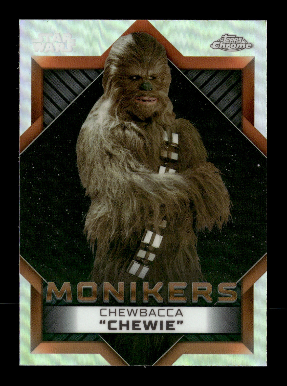 2023 Topps Chrome Star Wars Chewbacca #M-4 Monikers