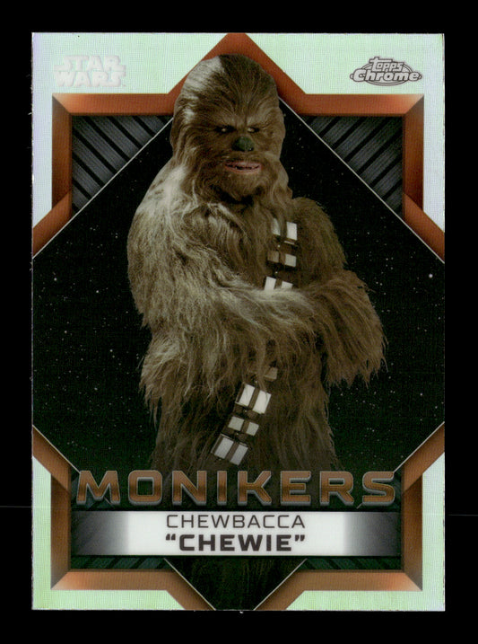 2023 Topps Chrome Star Wars Chewbacca #M-4 Monikers