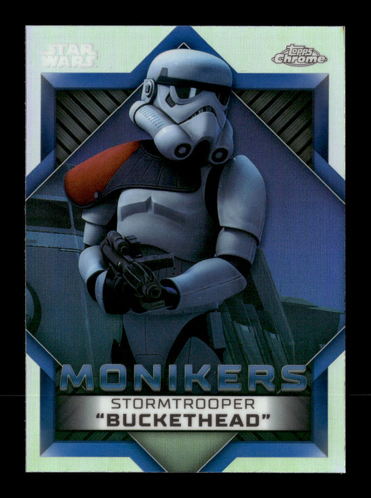2023 Topps Chrome Star Wars Stormtrooper #M-19 Monikers