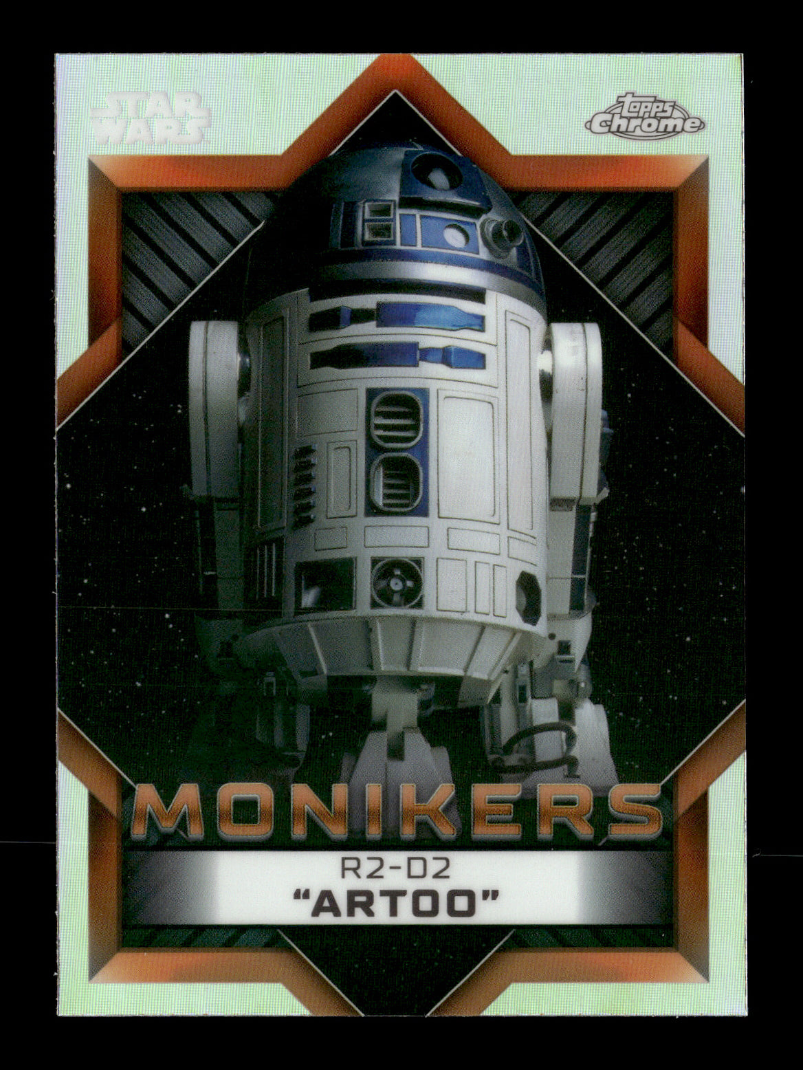 2023 Topps Chrome Star Wars R2-D2 #M-10 Monikers