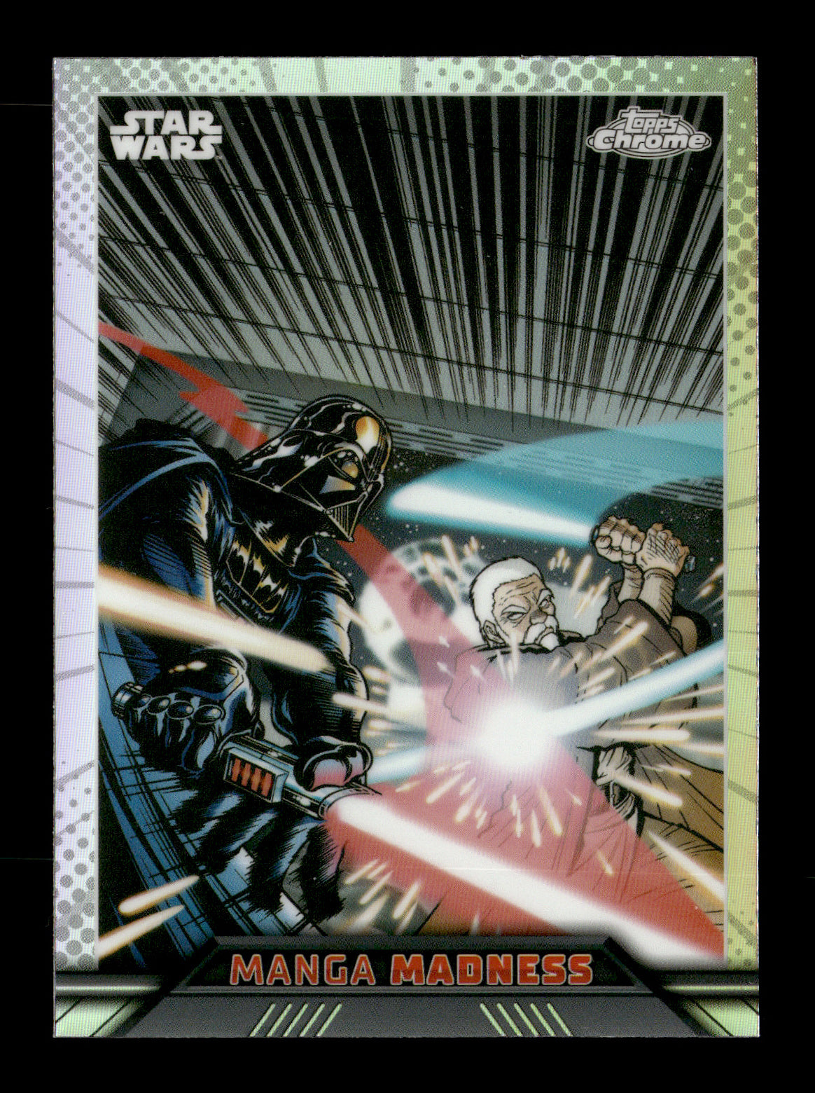 2023 Topps Chrome Star Wars Darth Vader / Obi-Wan Kenobi #MM-3 Manga Madness