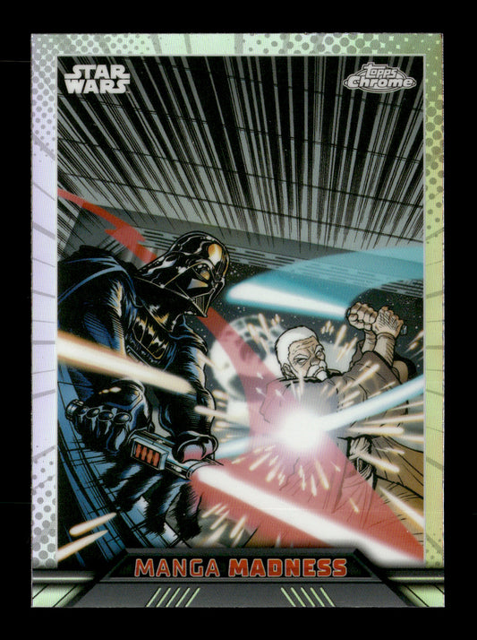 2023 Topps Chrome Star Wars Darth Vader / Obi-Wan Kenobi #MM-3 Manga Madness