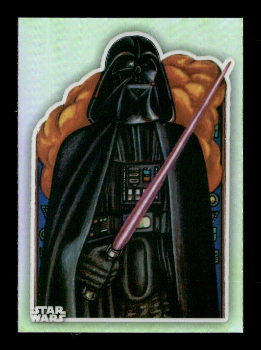 2023 Topps Chrome Star Wars Darth Vader #ROJ40-10 Return of the Jedi 40th Anniversary Poster Art