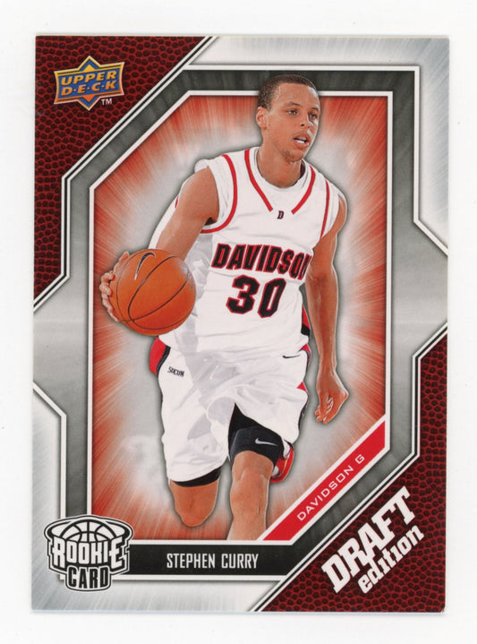 2009-10 Upper Deck Draft Edition Stephen Curry #34 Davidson Wildcats