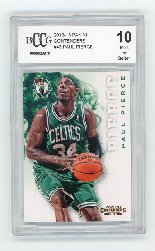 2012-13 Panini Contenders Paul Pierce #43 Boston Celtics