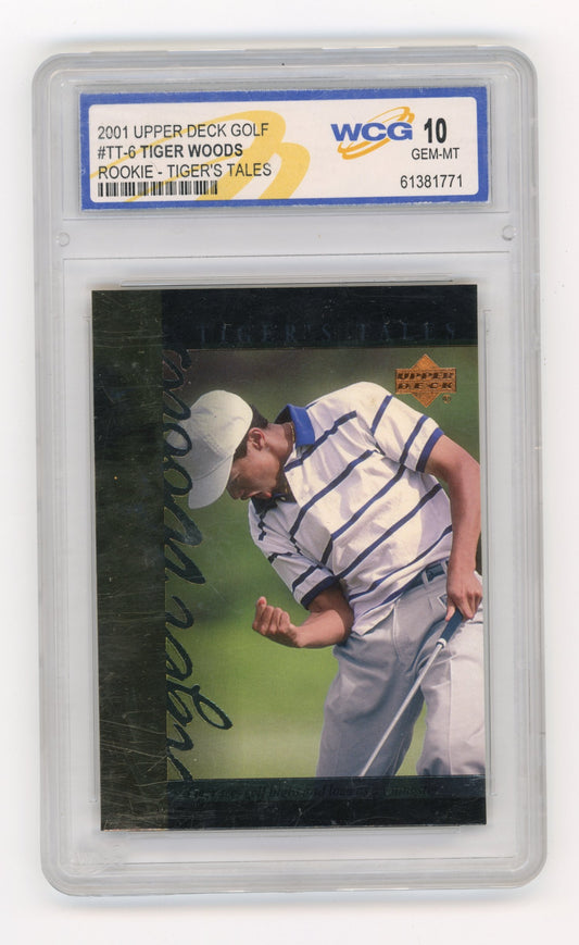 2001 Upper Deck Tiger Woods #TT6 Tiger's Tales