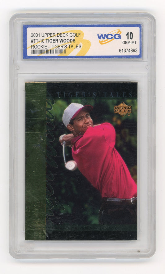 2001 Upper Deck Tiger Woods #TT10 Tiger's Tales