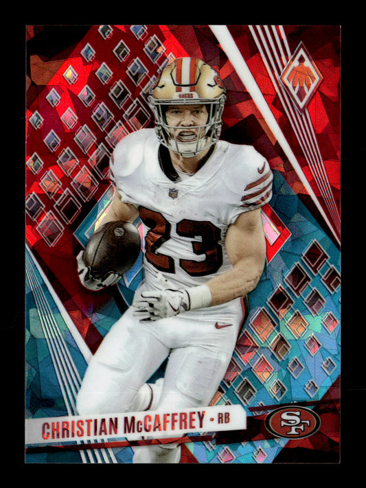 2023 Panini Phoenix Christian McCaffrey #41 Fire and Ice #/35 San Francisco 49ers