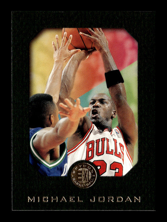 1995-96 SkyBox E-XL Michael Jordan #10 Chicago Bulls