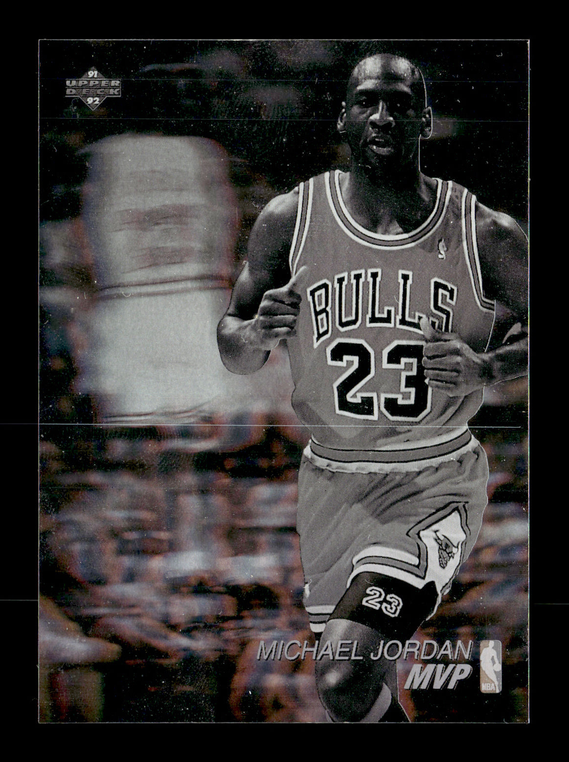 1991-92 Upper Deck Michael Jordan #AW4 Award Winner Holograms Chicago Bulls