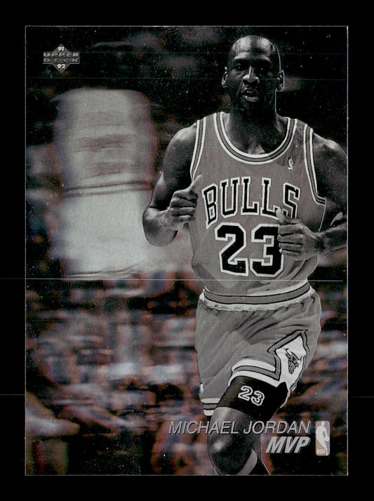 1991-92 Upper Deck Michael Jordan #AW4 Award Winner Holograms Chicago Bulls