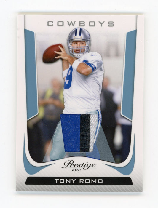 2011 Panini Prestige Tony Romo #57 Platinum Patches Dallas Cowboys