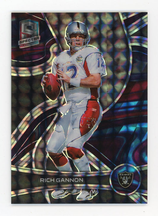 2022 Panini Spectra Rich Gannon #127 Interstellar #/60 Oakland Raiders