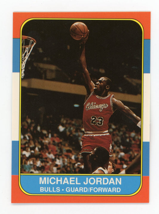 Michael Jordan #57 1986 Fleer REPRINT Chicago Bulls