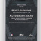 2026 Topps Chrome Black Bryce Eldridge #CBA-BE Autographs Refractors /199 Giants