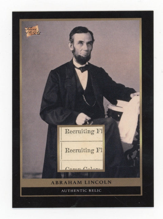 2024 Pieces Of The Past Abraham Lincoln #RELIC-AL Relic