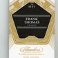 2025 Flawless Frank Thomas #SS-FT Shadow Signatures Gold /10 Chicago White Socks