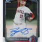 2025 Bowman Draft Tyler Bremner #CPA-TB Chrome Prospect Autographs Angels