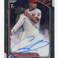 2024 Bowman Draft Chase Burns #CPA-CB Chrome Prospect Autographs Cincinnati Reds
