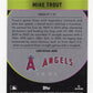 2025 Bowman Chrome Mike Trout #BA-21 Bowman Ascensions Los Angeles Angels