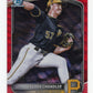 2025 Bowman Chrome Bubba Chandler #BCP-171 Prospects Red Wave #/5 Pittsburgh Pirates