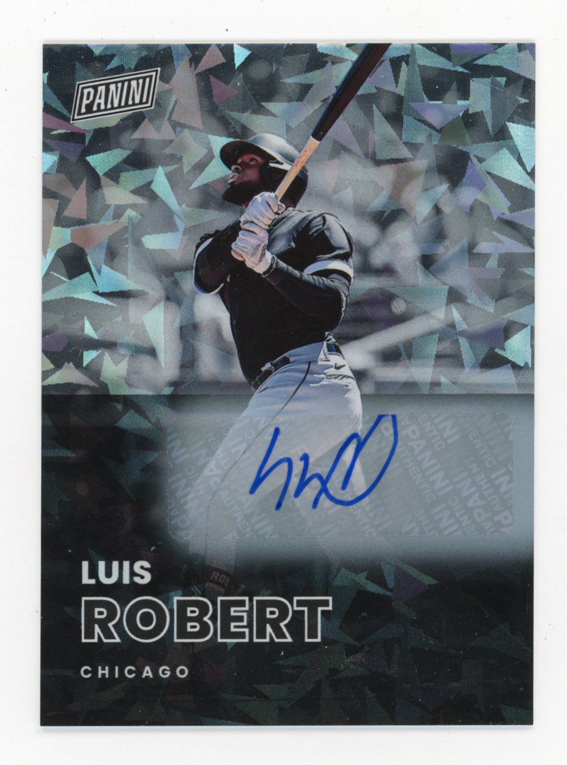 Panini Luis Robert #47 Autograph /16 Chicago Whitesox
