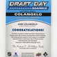 2024-25 SP Game Used Sam Colangelo #DDM-SC Draft Day Marks Anaheim Ducks