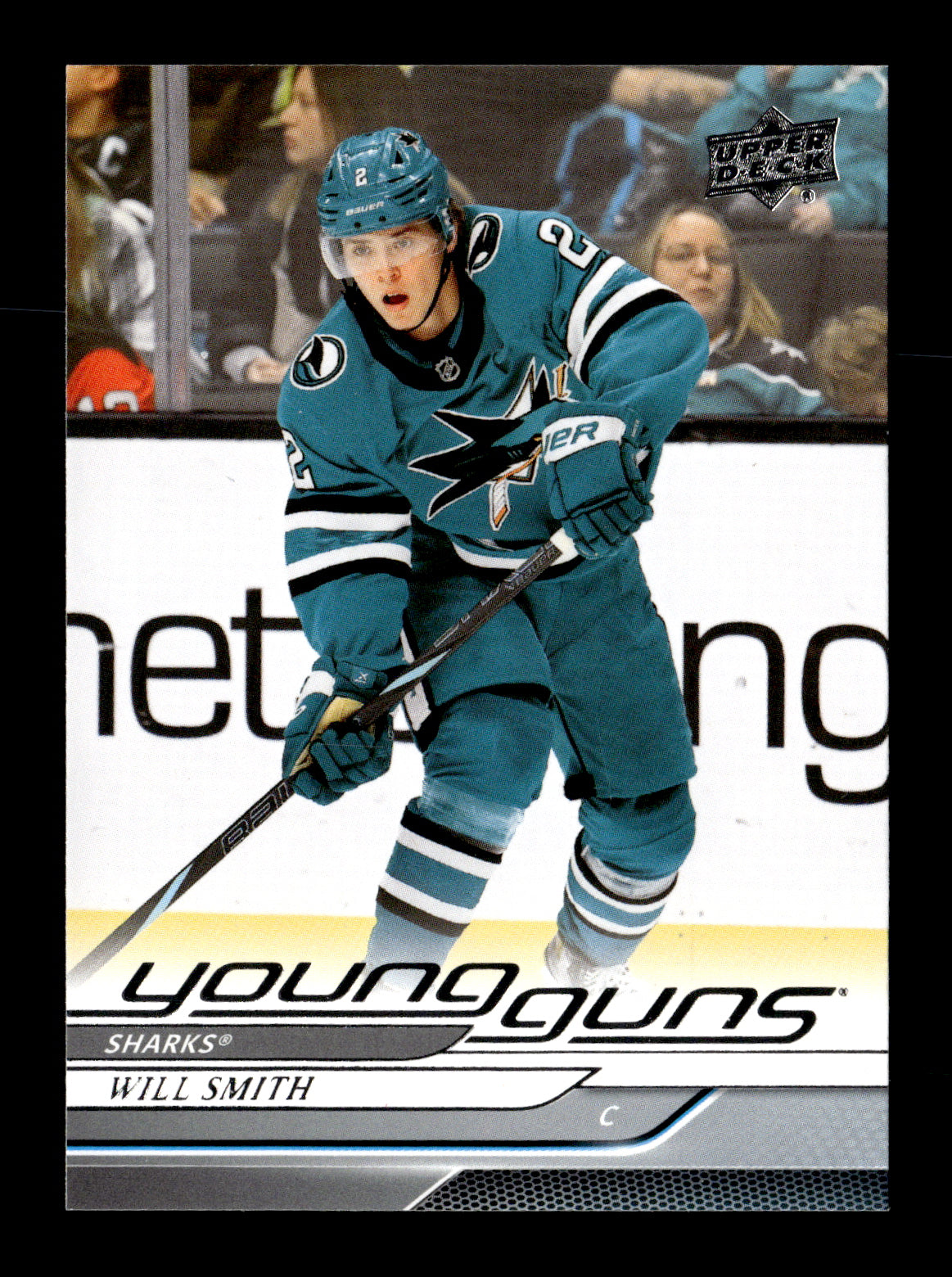 2024-25 Upper Deck Will Smith #701 Deluxe #/250 San Jose Sharks