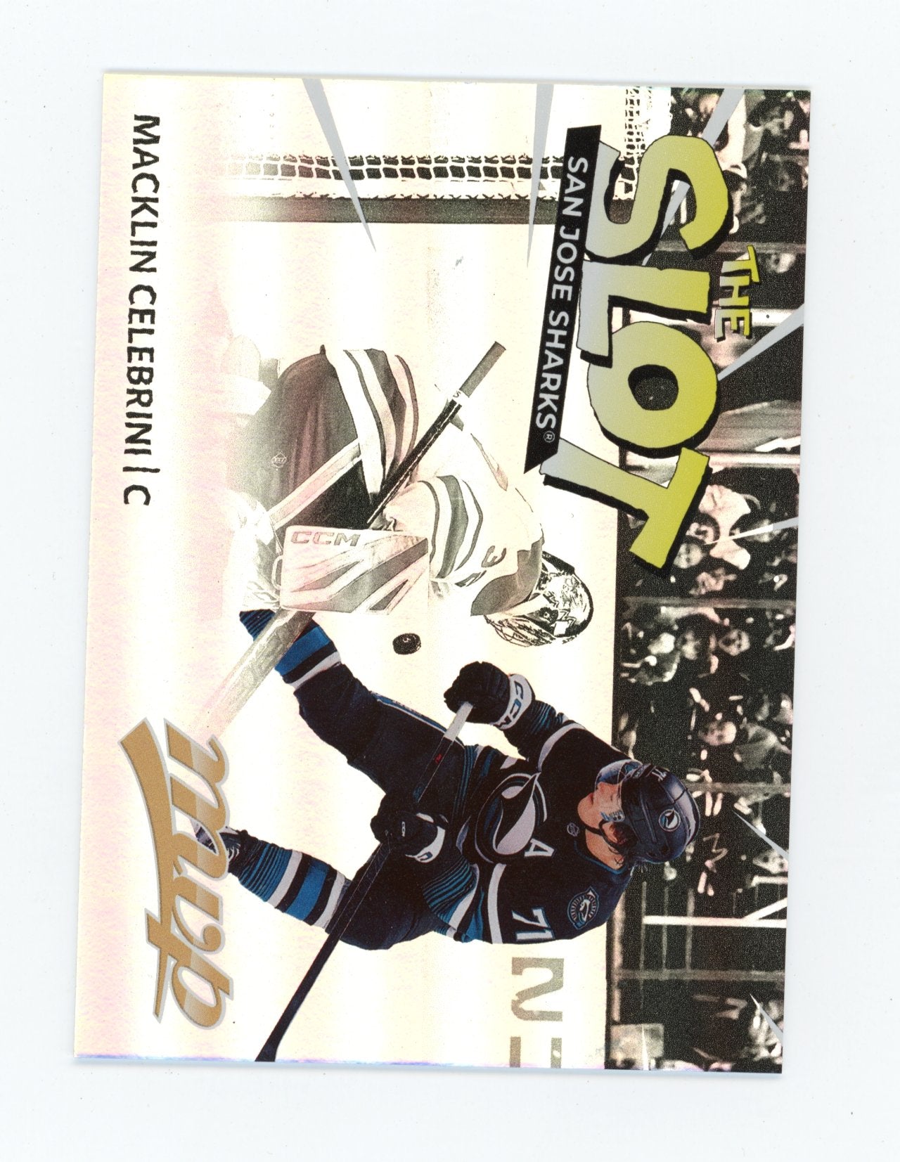 2026-27 Upper Deck MVP Macklin Celebrini #TS-2 The Slot San Jose Sharks