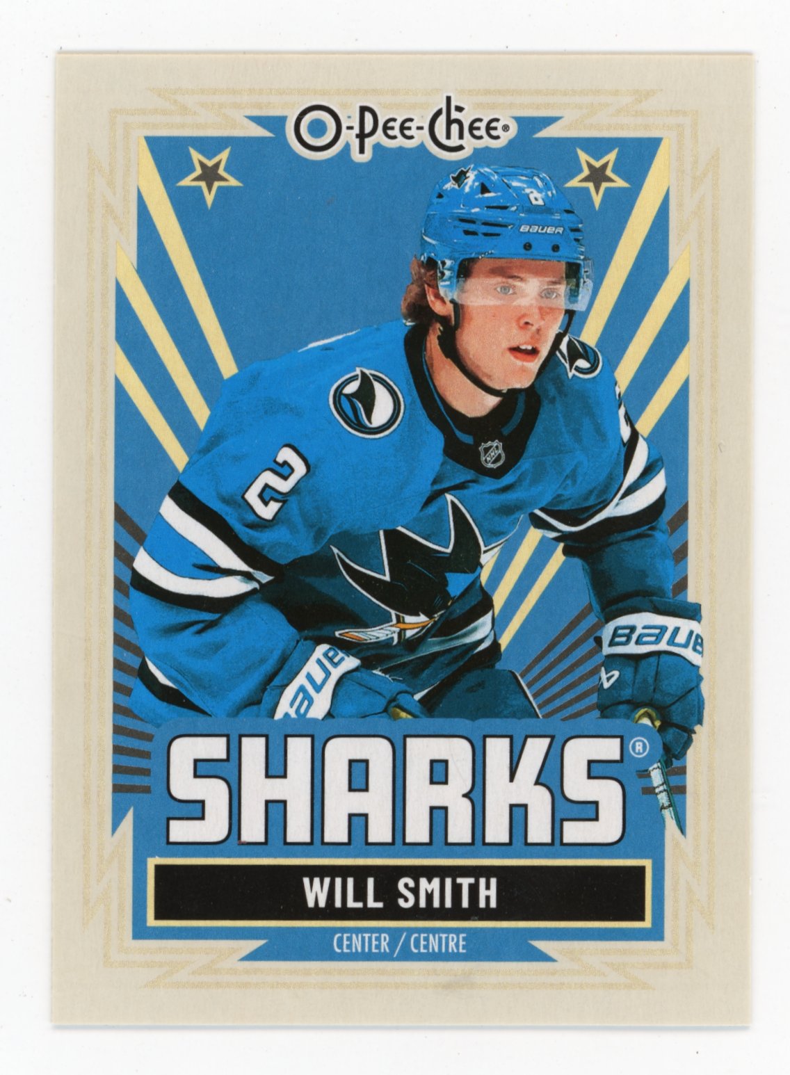 2025-26 O-Pee-Chee Will Smith #279 Retro San Jose Sharks