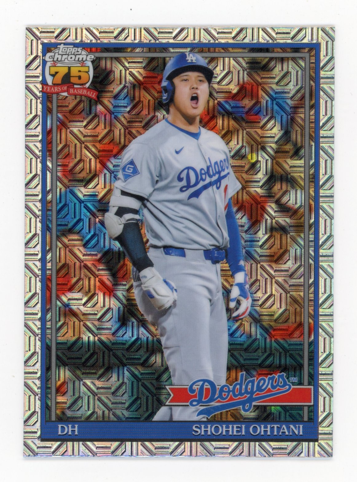 2026 Topps Shohei Ohtani #91C-47 1991 Topps Baseball 35th Anniversary Chrome (Series One) Los Angeles Dodgers