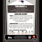 2007 Topps Draft Picks & Prospects Tom Brady #4 Chrome Black New England Patriots