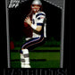 2007 Topps Draft Picks & Prospects Tom Brady #4 Chrome Black New England Patriots