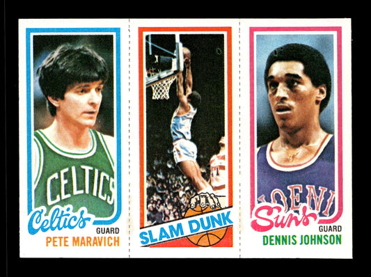 1980-81 Topps Pete Maravich / Lloyd Free / Dennis Johnson #38 / 194 / 264
