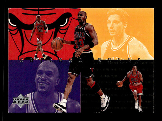 1997-98 Collector's Choice Chicago Bulls Chicago Bulls #CB10 Chicago Bulls