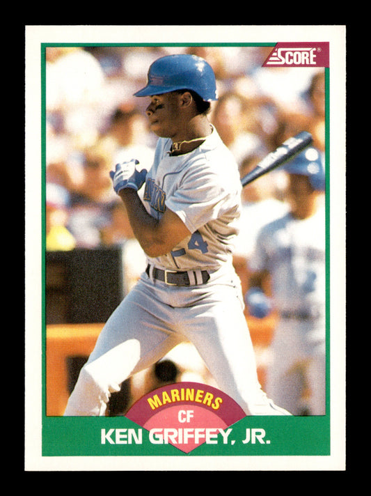 1989 Score Rookie & Traded Ken Griffey, Jr. #100T Seattle Mariners