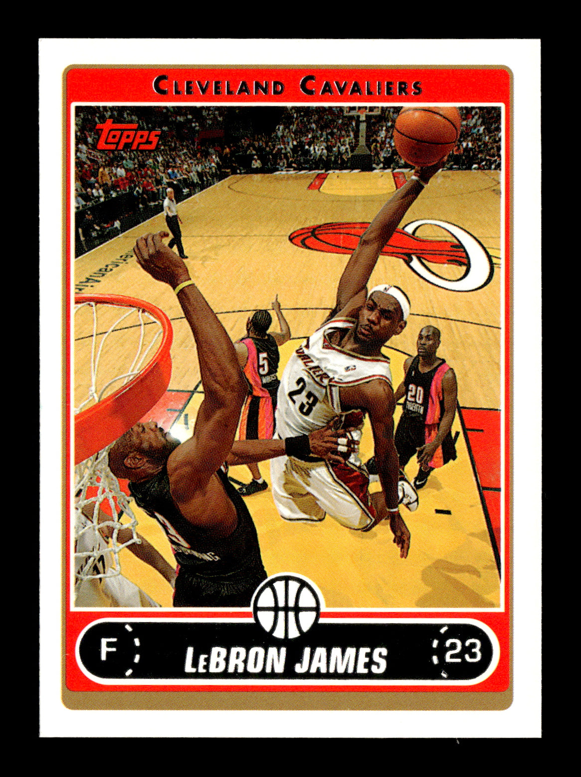 2006-07 Topps LeBron James #123 Cleveland Cavaliers